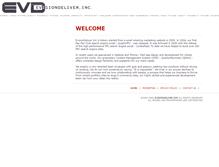 Tablet Screenshot of evisiondeliver.com